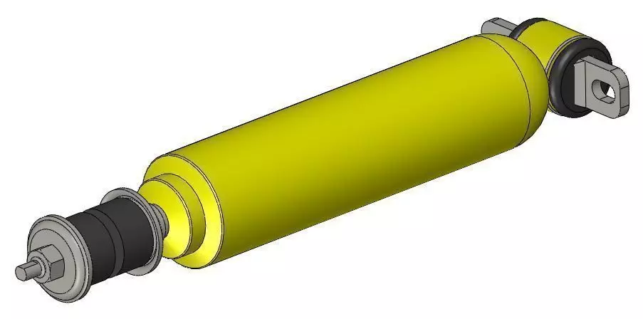 Truck Shock Absorber NAPA 94257 Free 3D model