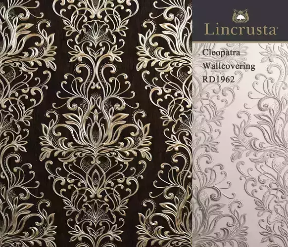 Lincrusta Cleopatra Wallcovering 3D model
