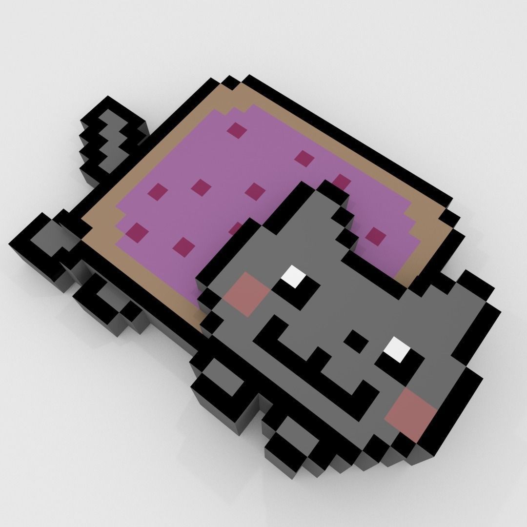 Nyan Cat 3D model_0