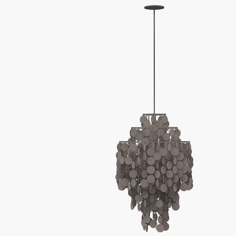 Light Fun Verner Panton 3D model_7