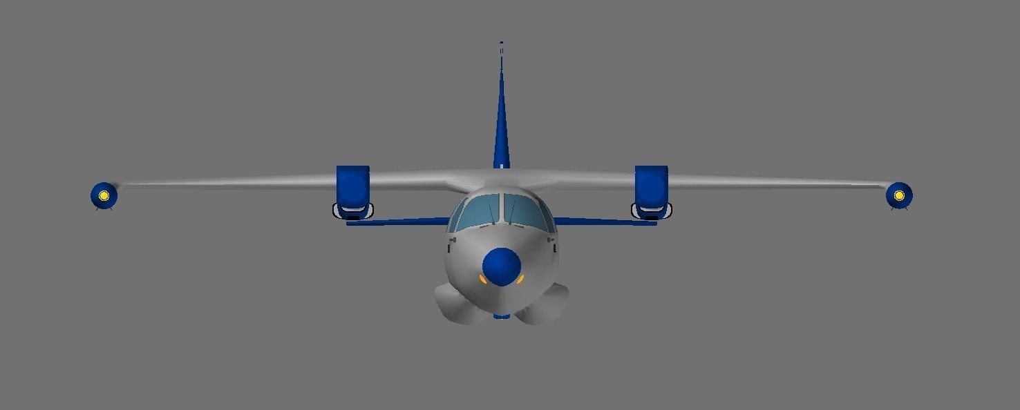 Small Plane 3D model_2