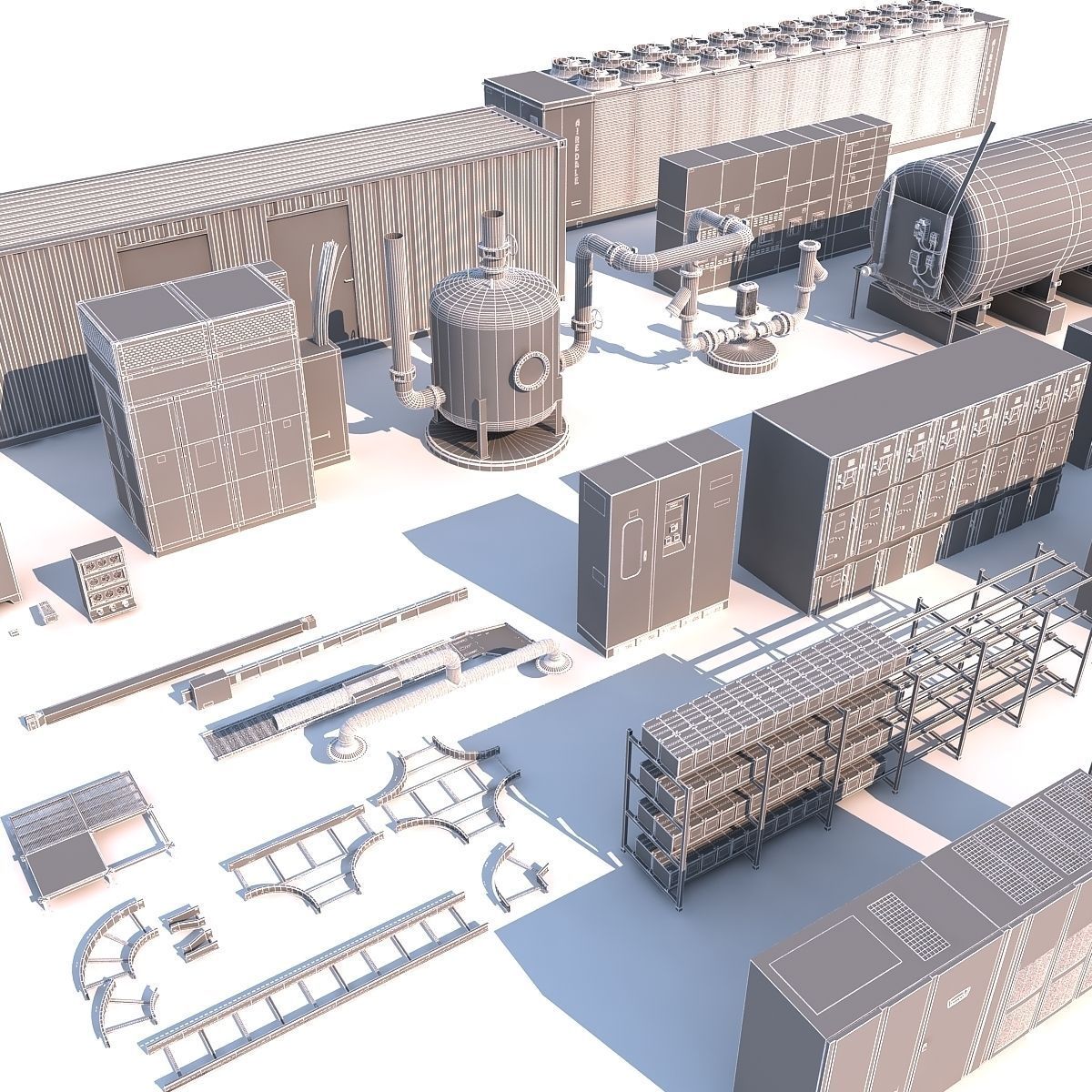 Industrial Equipment 3D model_13