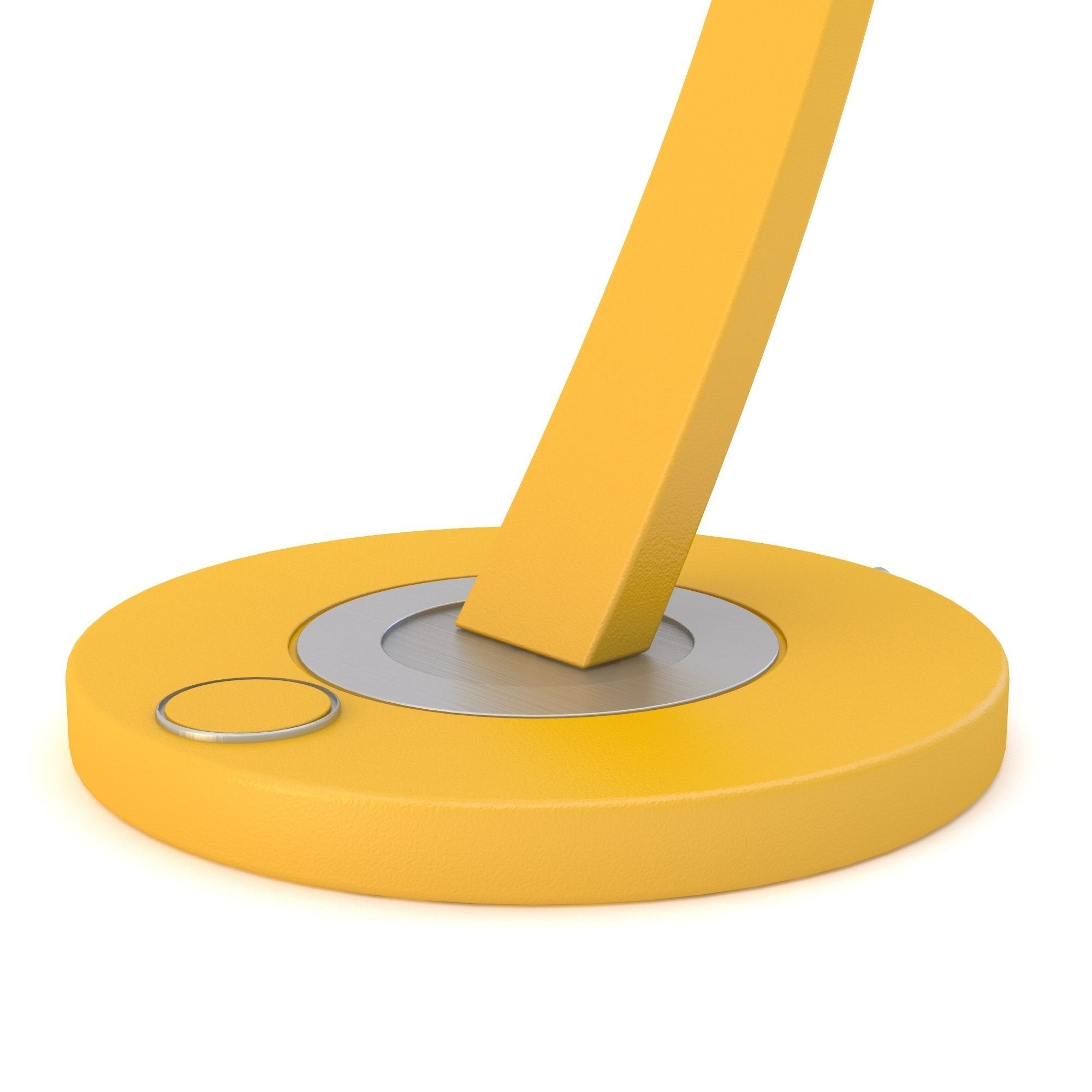 Curvy Lamp and Table 3D model_7