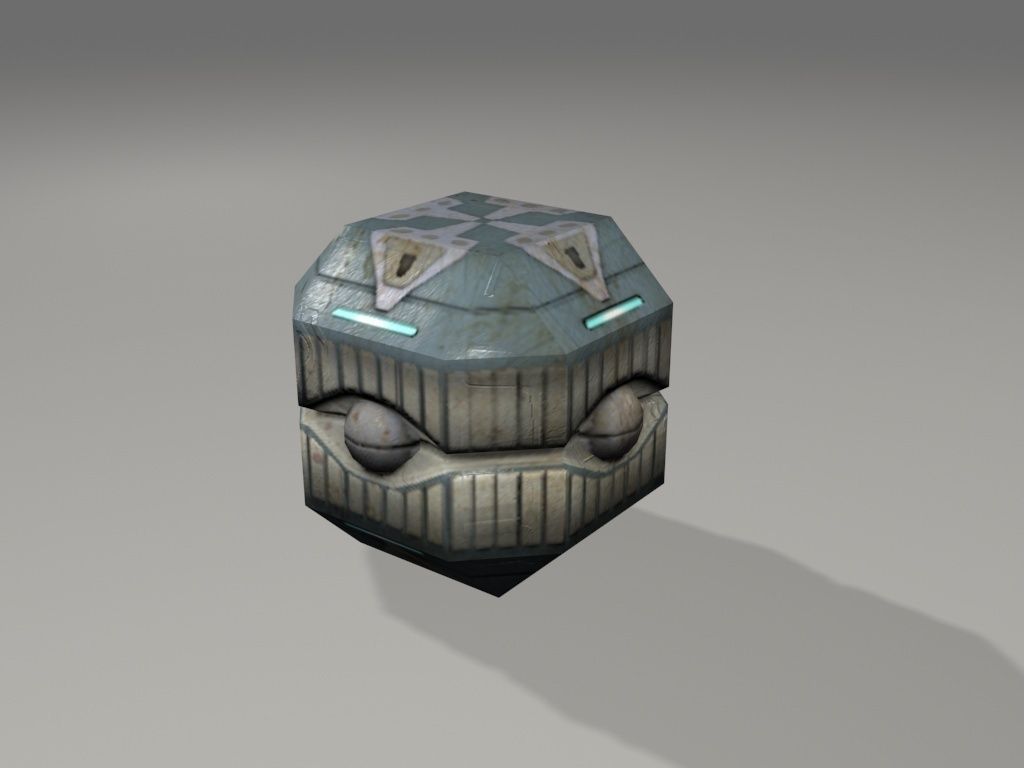 scifi crates 3D model_3
