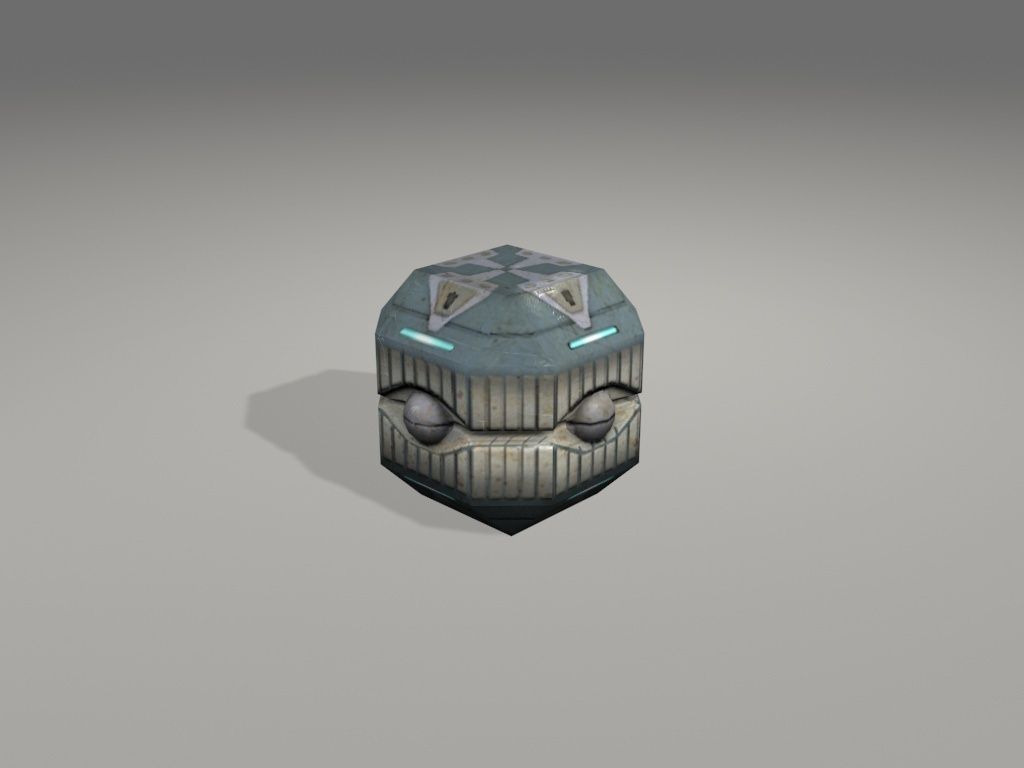 scifi crates 3D model_8
