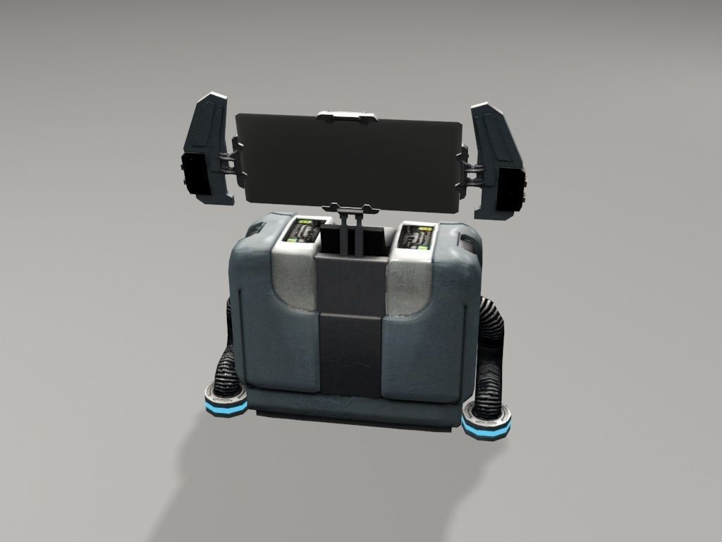 scifi control panel1 3D model_8