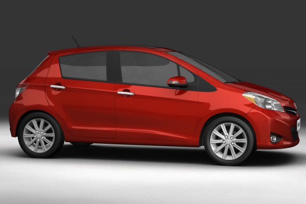 2012 Toyota Yaris Vitz 3D model_5