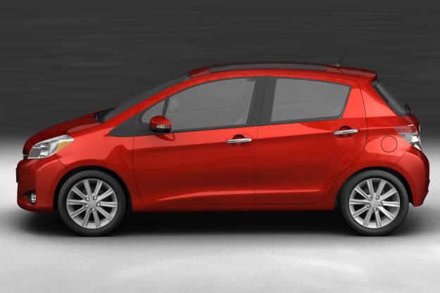 2012 Toyota Yaris Vitz 3D model_1