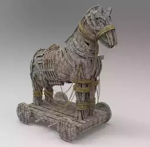 Trojan Horse High res Model 3D model