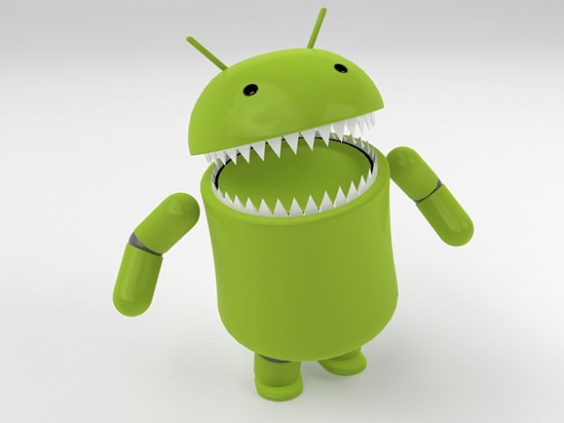 Android robot 3D model_2