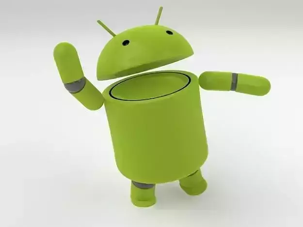 Android robot 3D model