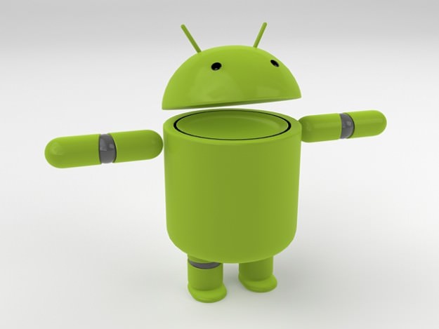 Android robot 3D model_1