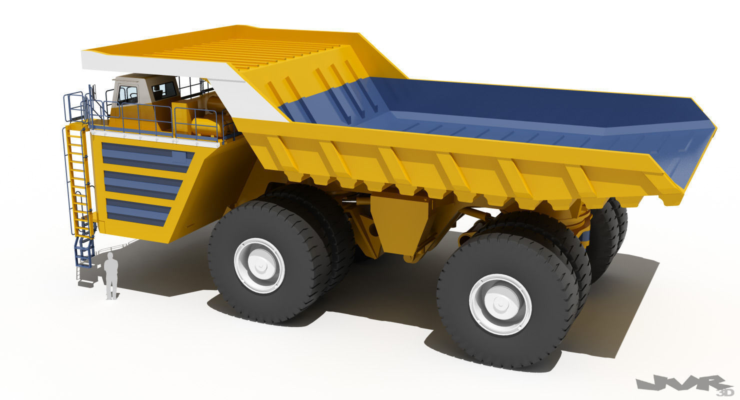Belaz 75710 Mining Truck 3D model_7