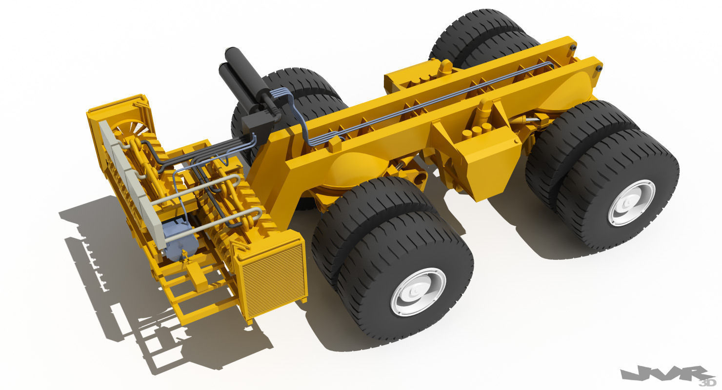 Belaz 75710 Mining Truck 3D model_5