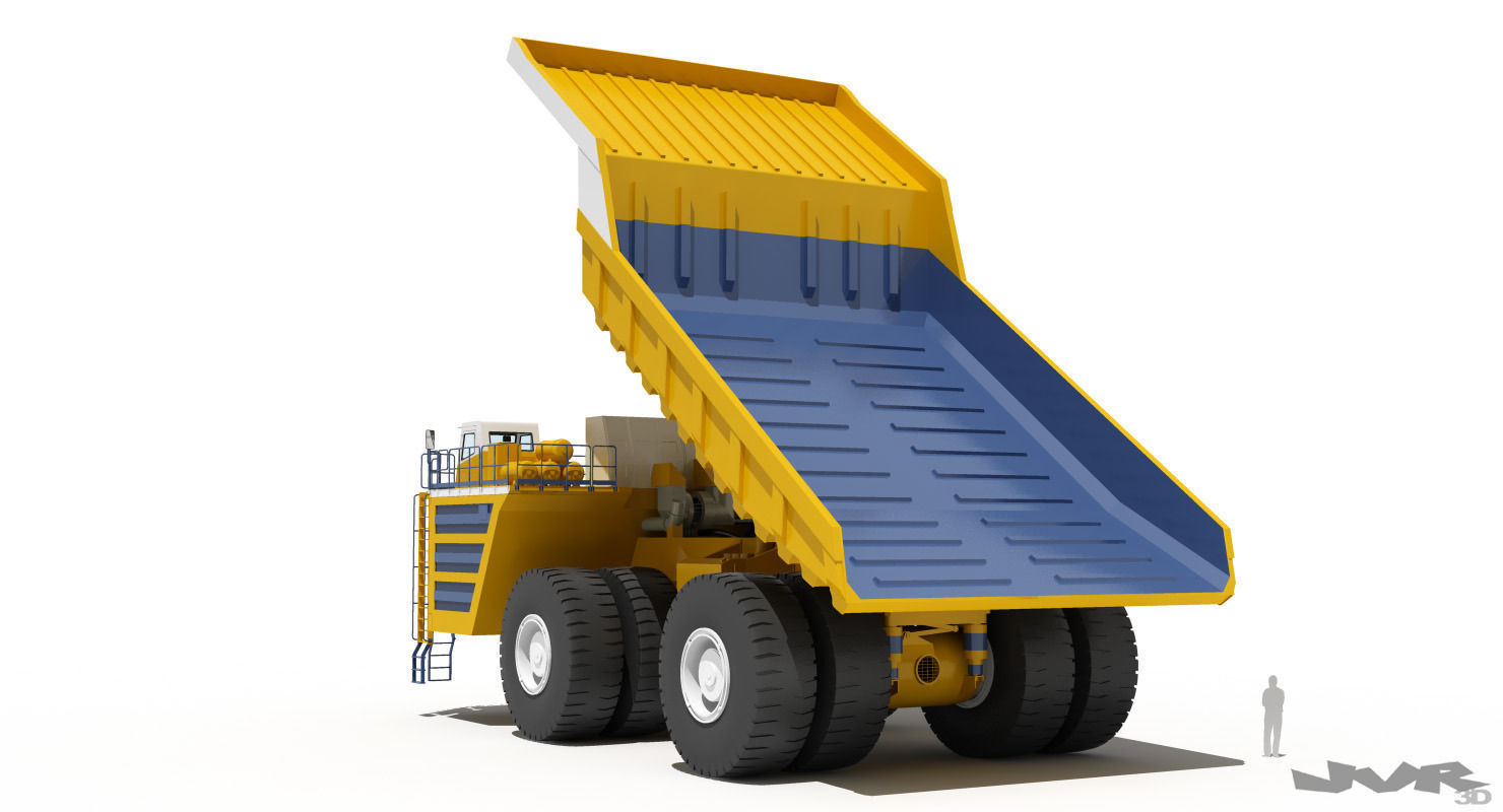 Belaz 75710 Mining Truck 3D model_1