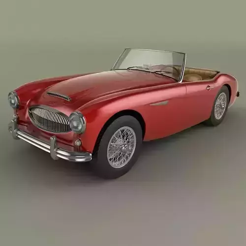 Austin-Healey 3000 Mk2 3D model