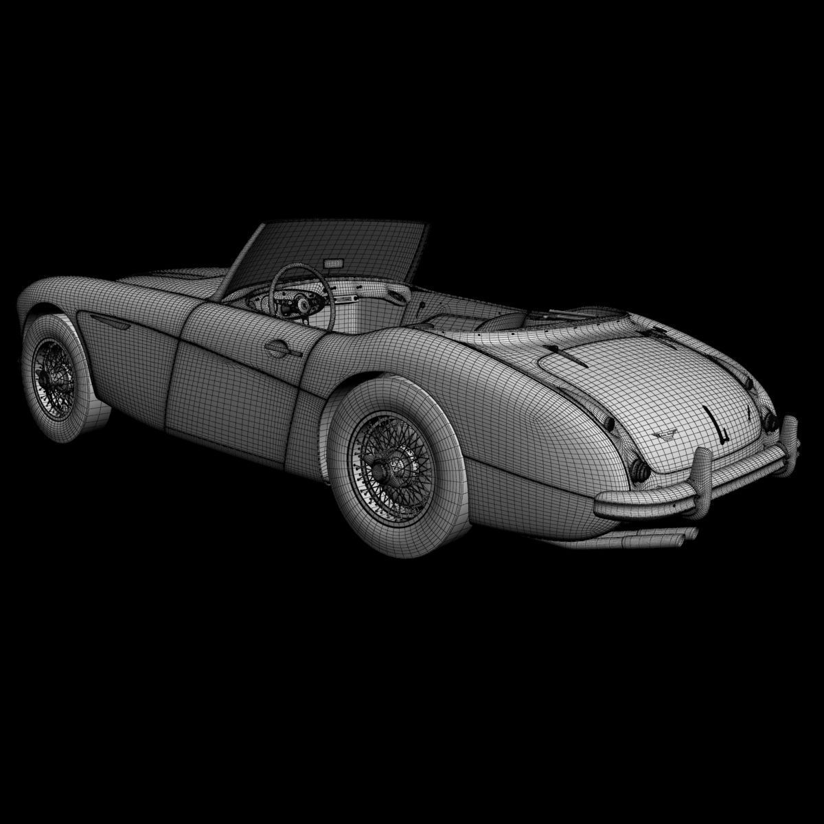 Austin-Healey 3000 Mk2 3D model_16