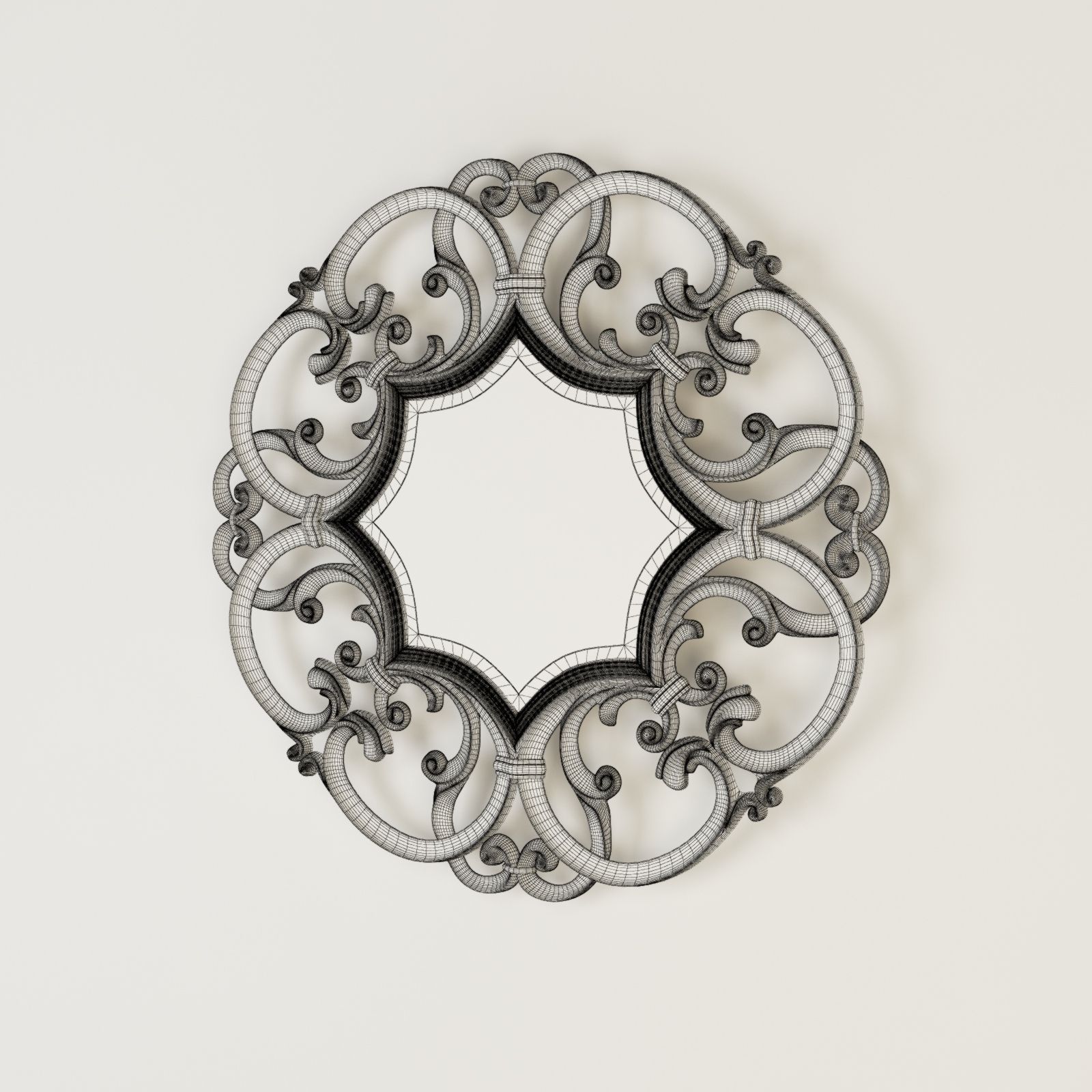 Amelie Mirror 3D model_1