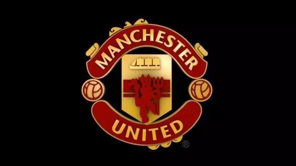 Man United logo 3D model
