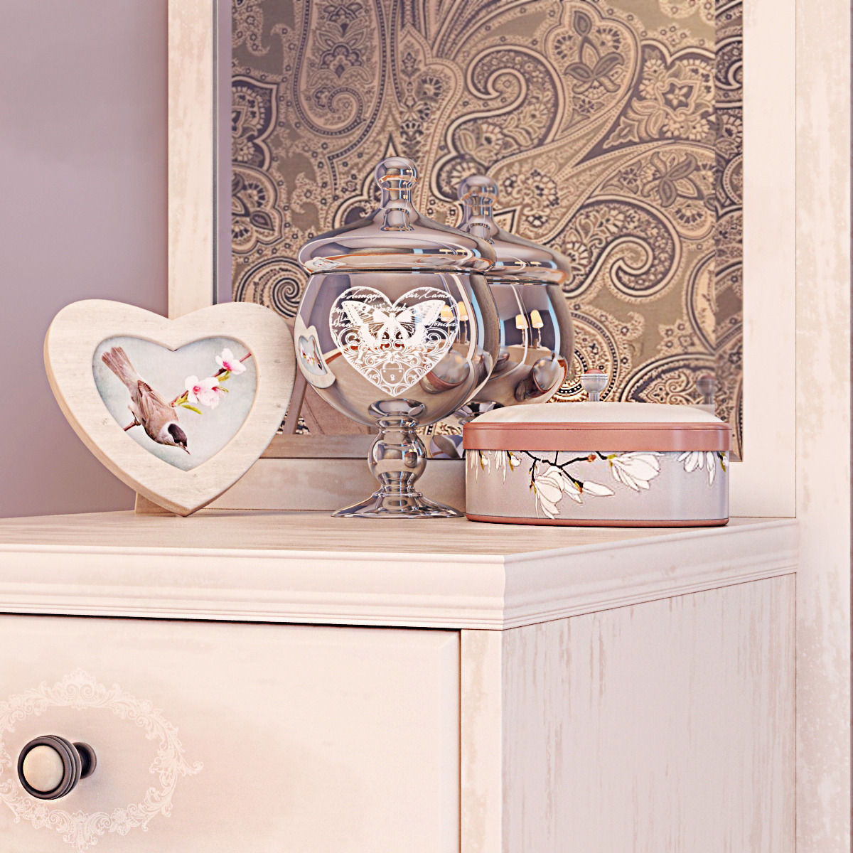 Vanity Super Set 3D model_2