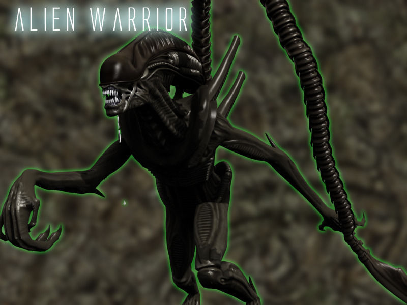 Xenomorph Aliens Mega Pack 3D model_10