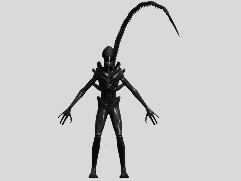 Xenomorph Aliens Mega Pack 3D model_1
