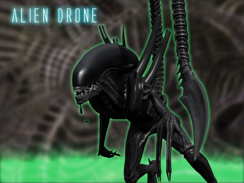 Xenomorph Aliens Mega Pack 3D model_3