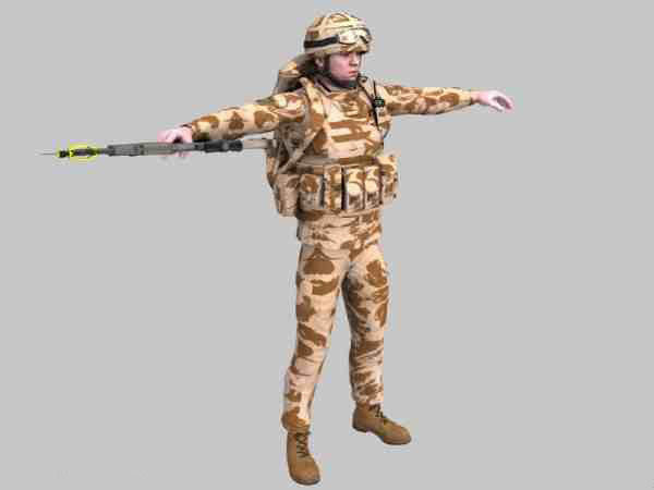 Royal Marine Ultimate Pack 3D model_2