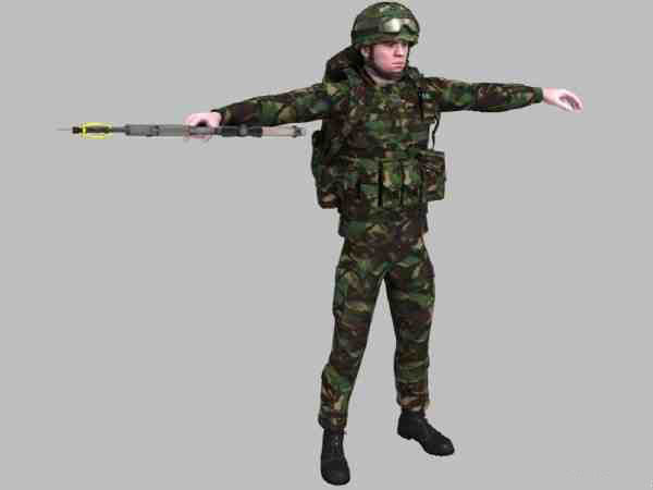Royal Marine Ultimate Pack 3D model_9