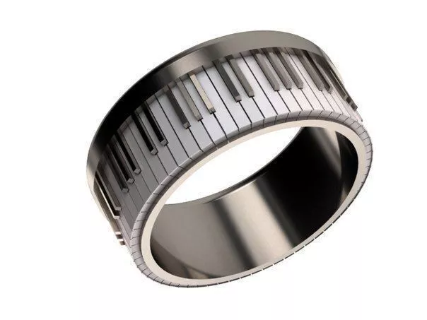 Piano Ring Free 3D print model