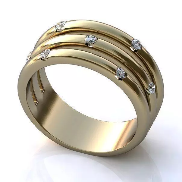 Ring shell 3D print model_0