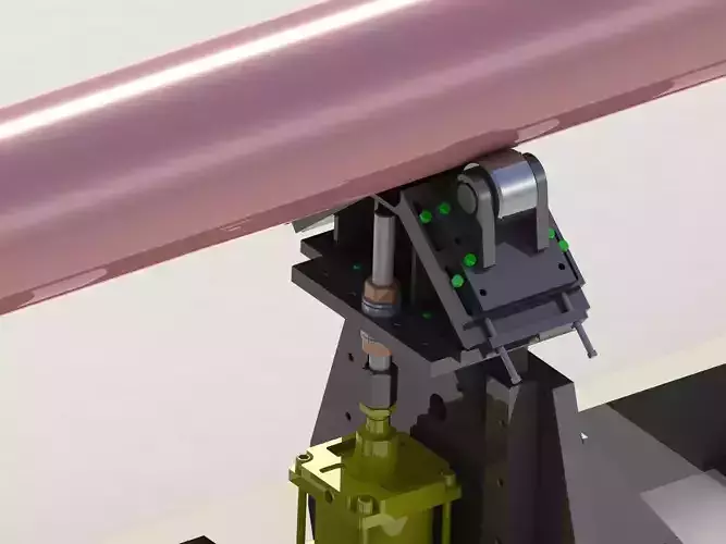 Live rolls for tubes 