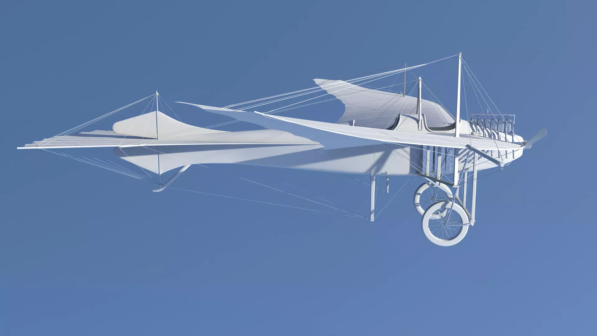 TAUBE PLANE 3D model_0