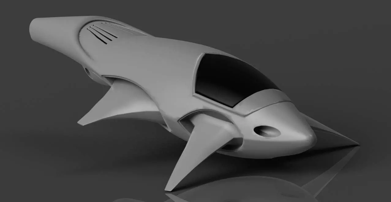 Ocean Dart 3D print model_0