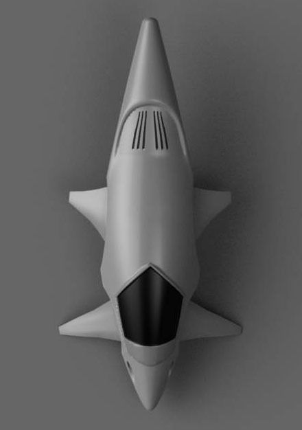 Ocean Dart 3D print model_5