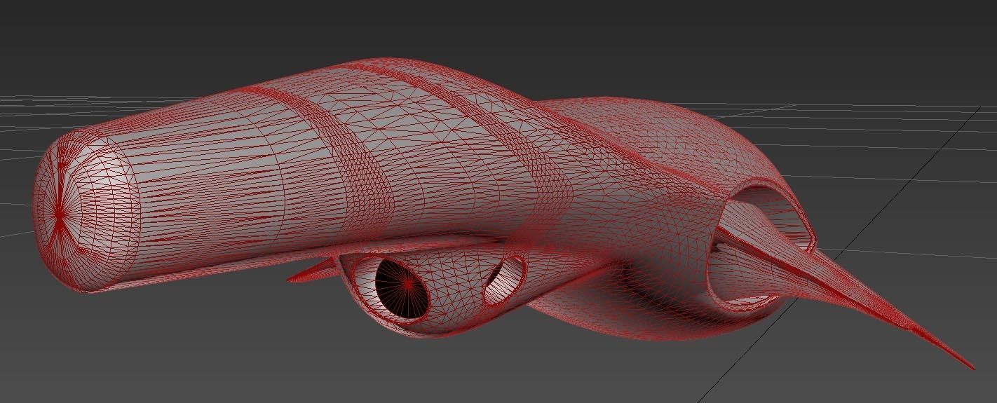 Ocean Dart 3D print model_8