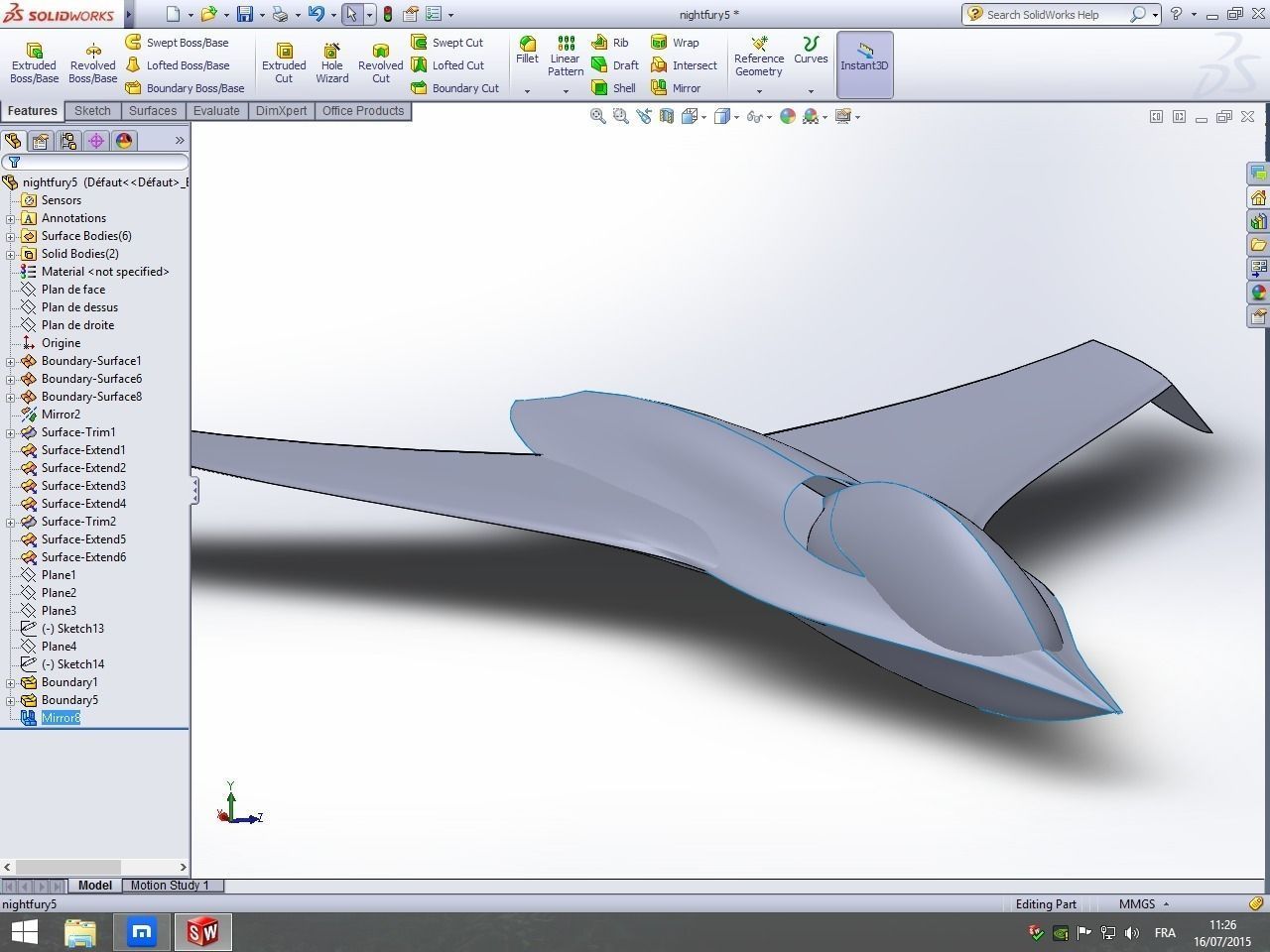 drone nightfury xSS 06 3D model_4