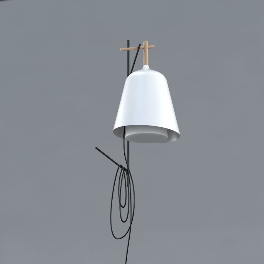 Table lamp and wall lamp Sous Mon Arbre by... 3D Model MAX OBJ FBX - CGTrader.com