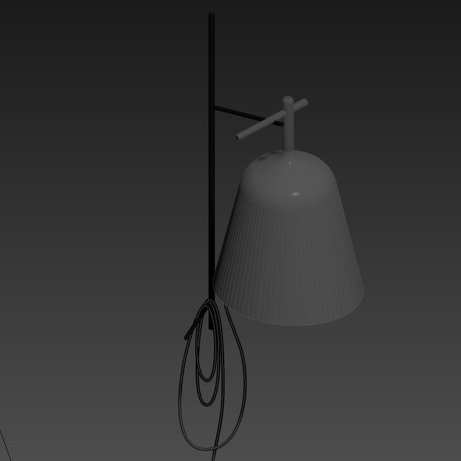 Table lamp and wall lamp Sous Mon Arbre by... 3D Model MAX OBJ FBX - CGTrader.com