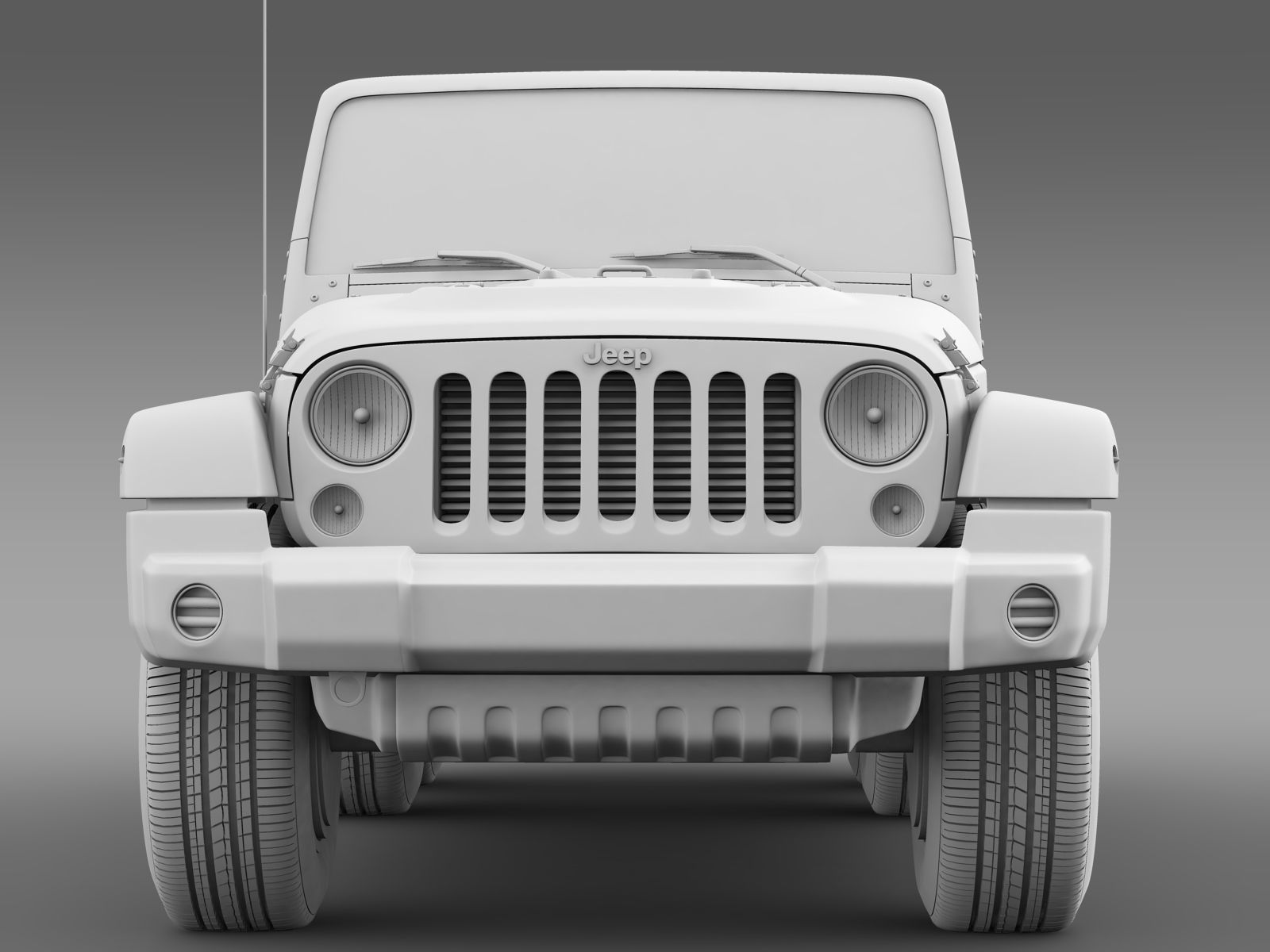 Jeep Wrangler Rubicon 6x6 2016 3D model_12
