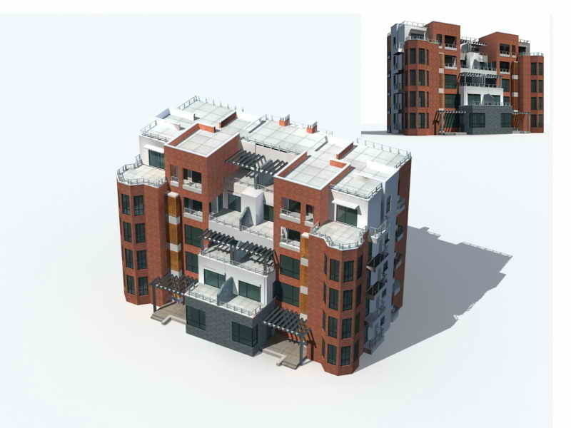 Apartment Collection Vol 08 3D model_7