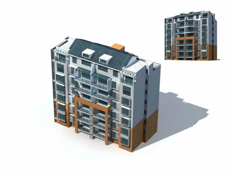 Apartment Collection Vol 08 3D model_1