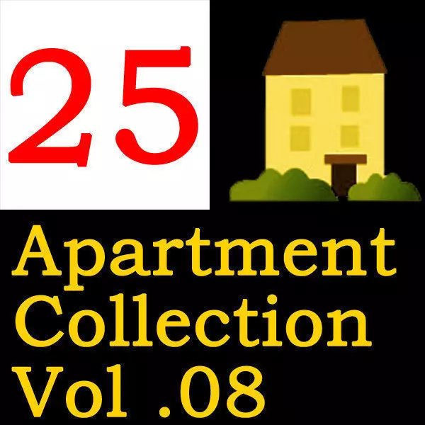 Apartment Collection Vol 08 3D model_0