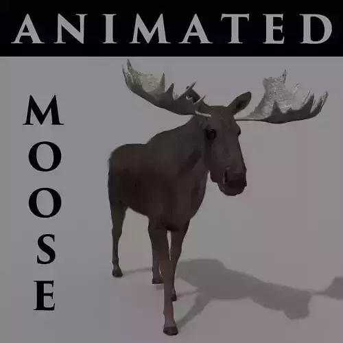 Virtual Moose 3d model 3D model