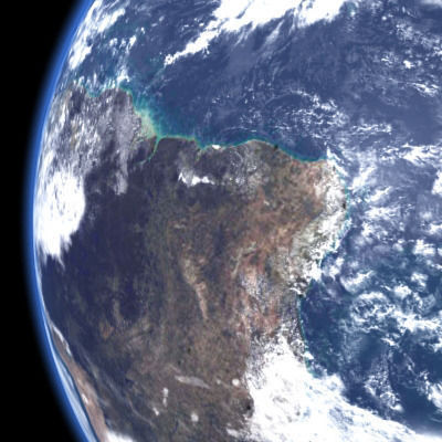 Incredible HD Earth Planet - 3d model 3D model_37