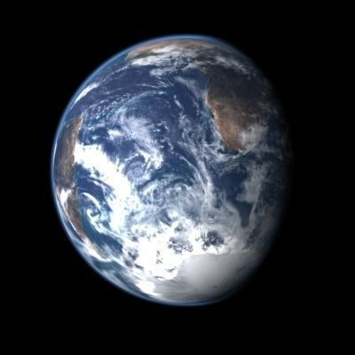 Incredible HD Earth Planet - 3d model 3D model_33