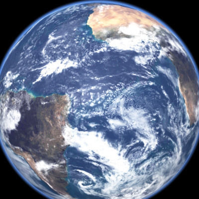 Incredible HD Earth Planet - 3d model 3D model_19