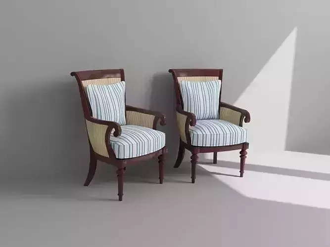 Vol2 Chair0016 VR 3D model