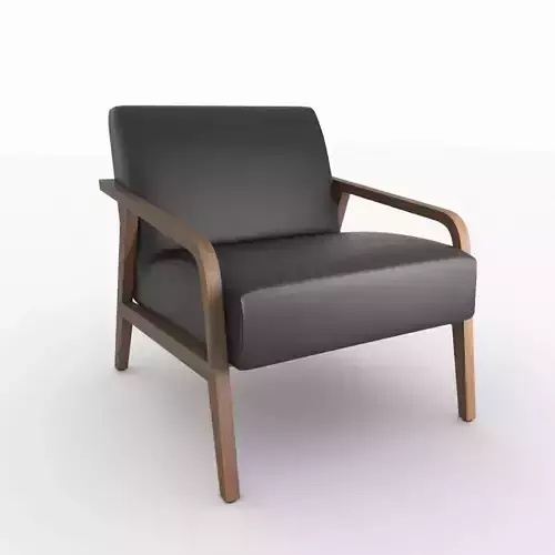 Woody armchair by I 4 Mariani 3D model