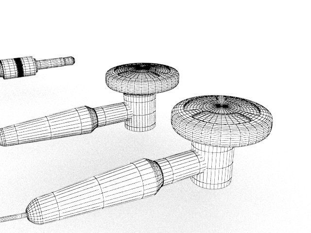 Earphones - Headphones 3D model_5